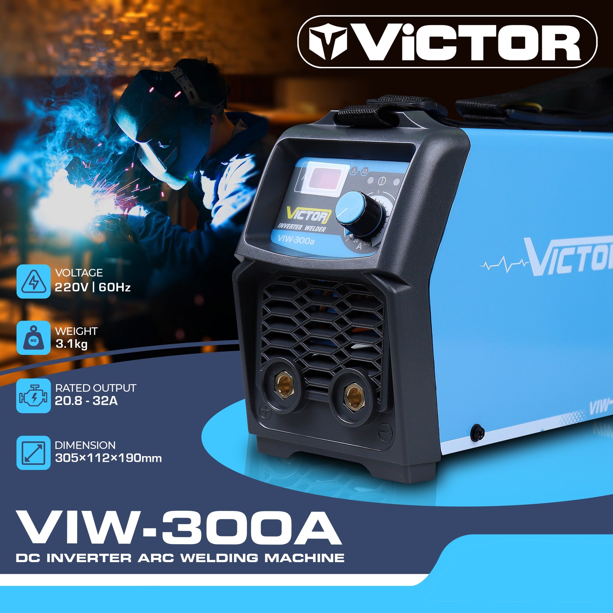 Victor, Machine à souder ARC Victor VIW-300A DC Inverter