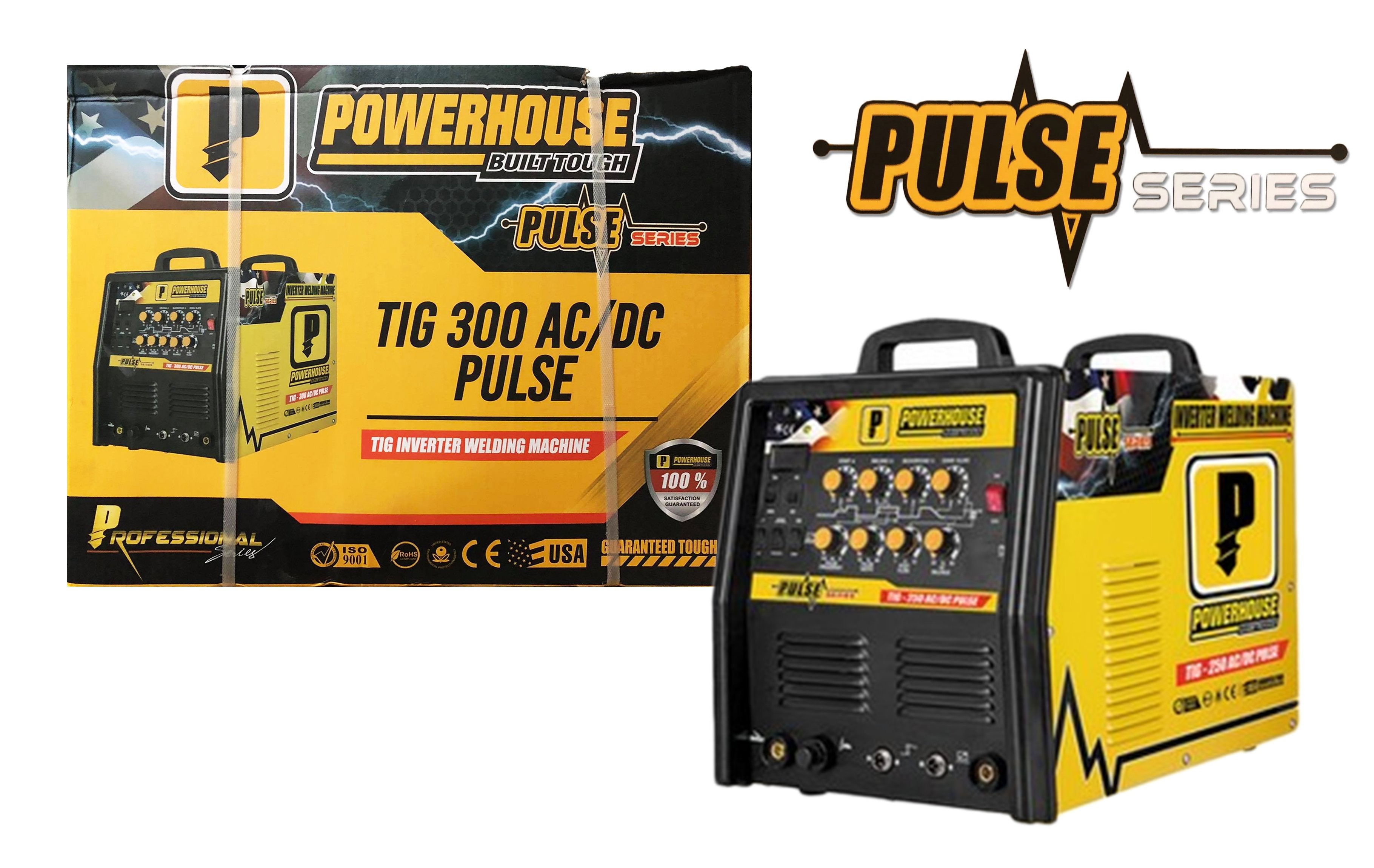 Centrale, Machine à souder Powerhouse TIG 300 AC/DC 2in1 Inverter