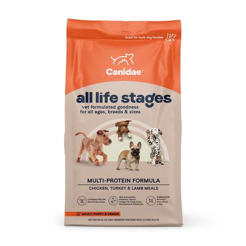 Canidae, Nourriture sèche pour chiens Canidae All Life Stages Multi-Protein Chicken, Turkey, Lamb & Fish Meals Recipe