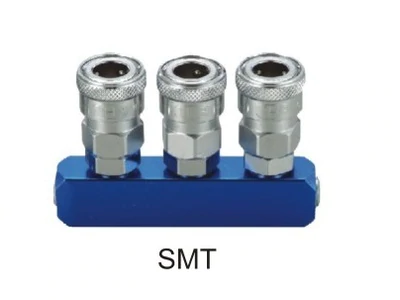 OSK, OSK GN3-SMT Quick Coupler - Manifold / Multi Coupling (Straight 3-Way)