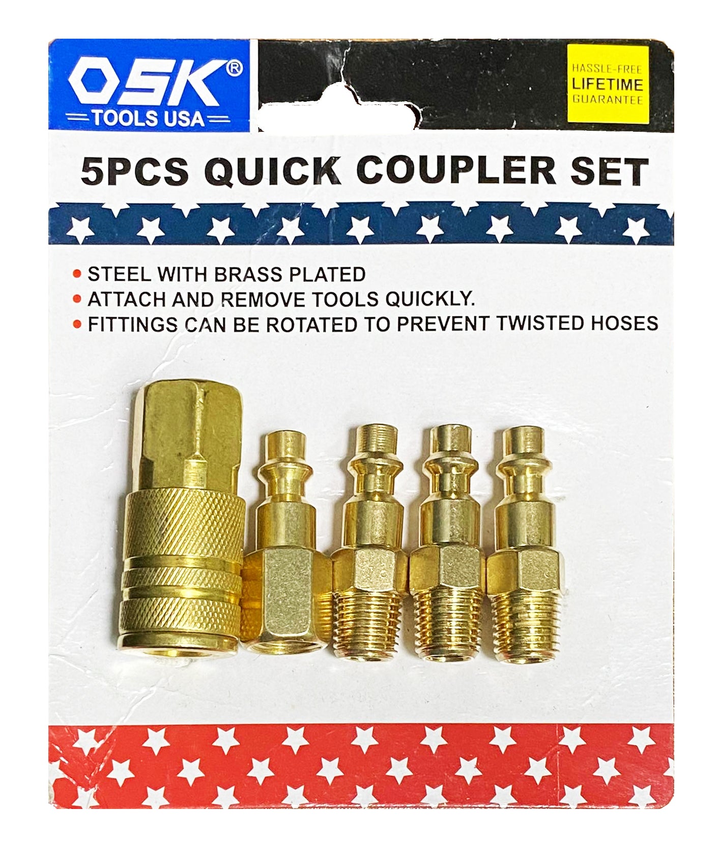 SKS, OSK UAC21-1 5pcs. Quick Coupler Set