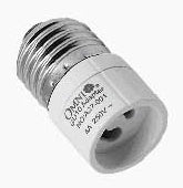 Omni, Omni A27-010 Adaptateur GU10 avec base E27 4A 250V