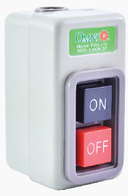 Omni, Omni PBS-310-PK Interrupteur à bouton poussoir 10A 1.5KW