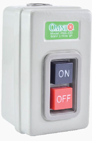 Omni, Omni PBS-330-PK Interrupteur à bouton poussoir 30A 3.7KW