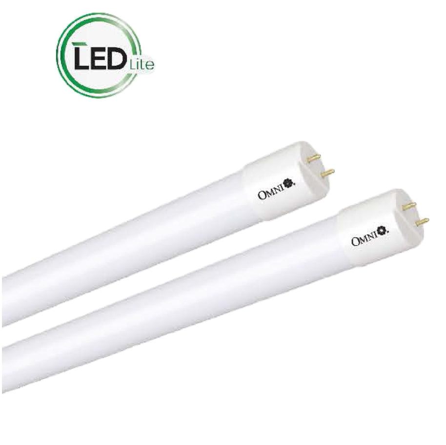 Omni, Omni Tube T8 Entrée simple Tube fluorescent LED T8 Tube en verre