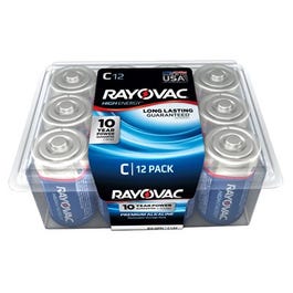 Rayovac, Paquet de 12 piles alcalines C Maximum Pro Pack