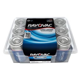 Rayovac, Paquet de 12 piles alcalines D Maximum Pro Pack