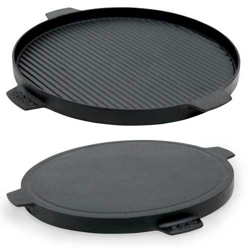 Big Green Egg, Plancha Big Green Egg en fonte à double face