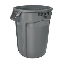 RUBBERMAID, Poubelle Brute, Gris, 32-Gal.