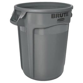 RUBBERMAID, Poubelle grise Brute 20 gallons