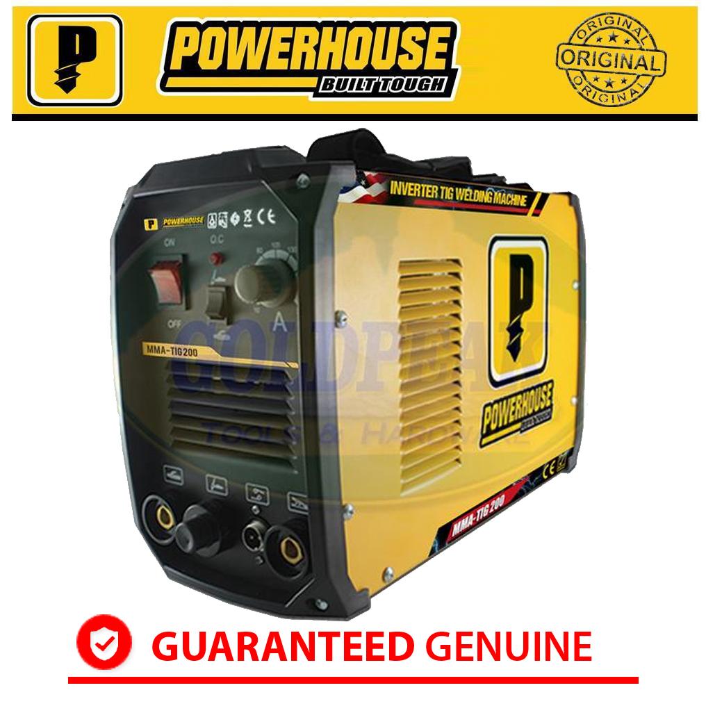 Centrale, Powerhouse MMA-TIG200 2in1 TIG/MMA DC Inverter Welding Machine 200A