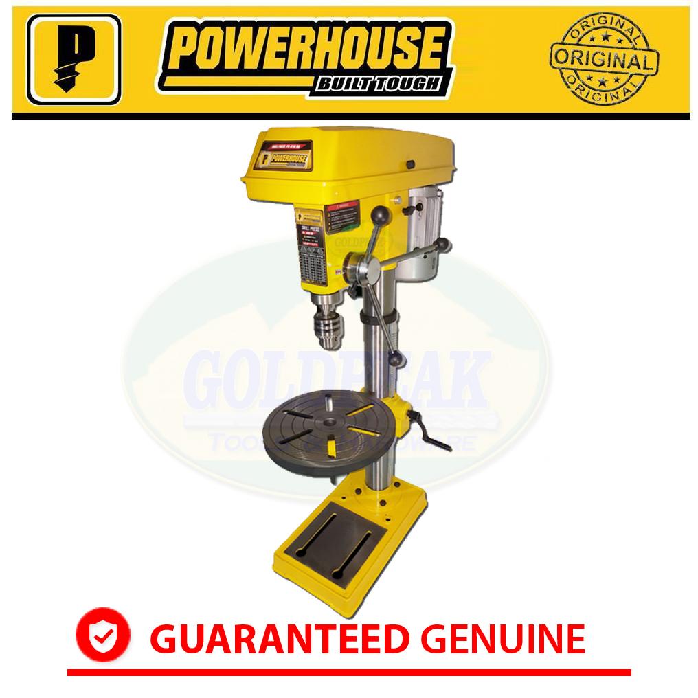 Centrale, Powerhouse PH-4116HD Perceuse à colonne 375 Watts (1/2HP)