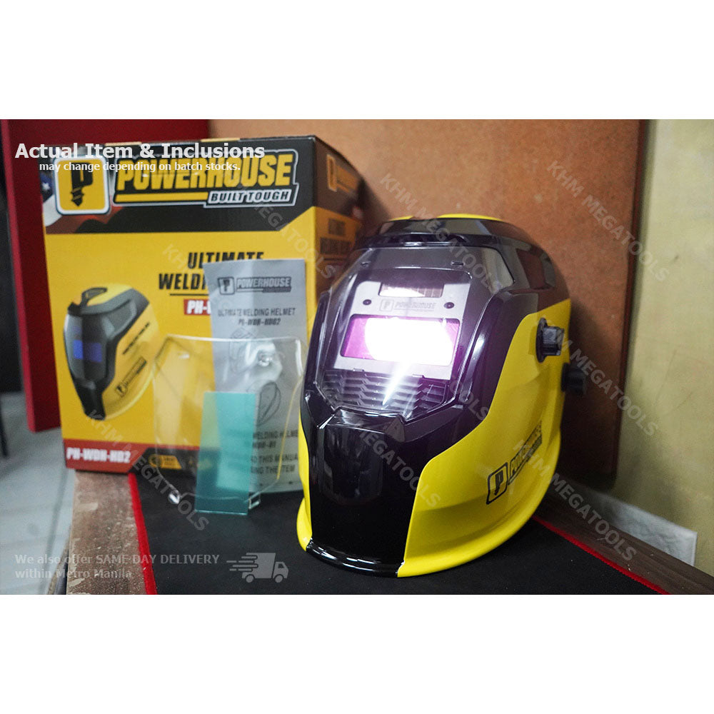 Centrale, Powerhouse PH-WDH-02 Casque de soudage auto-obscurcissant