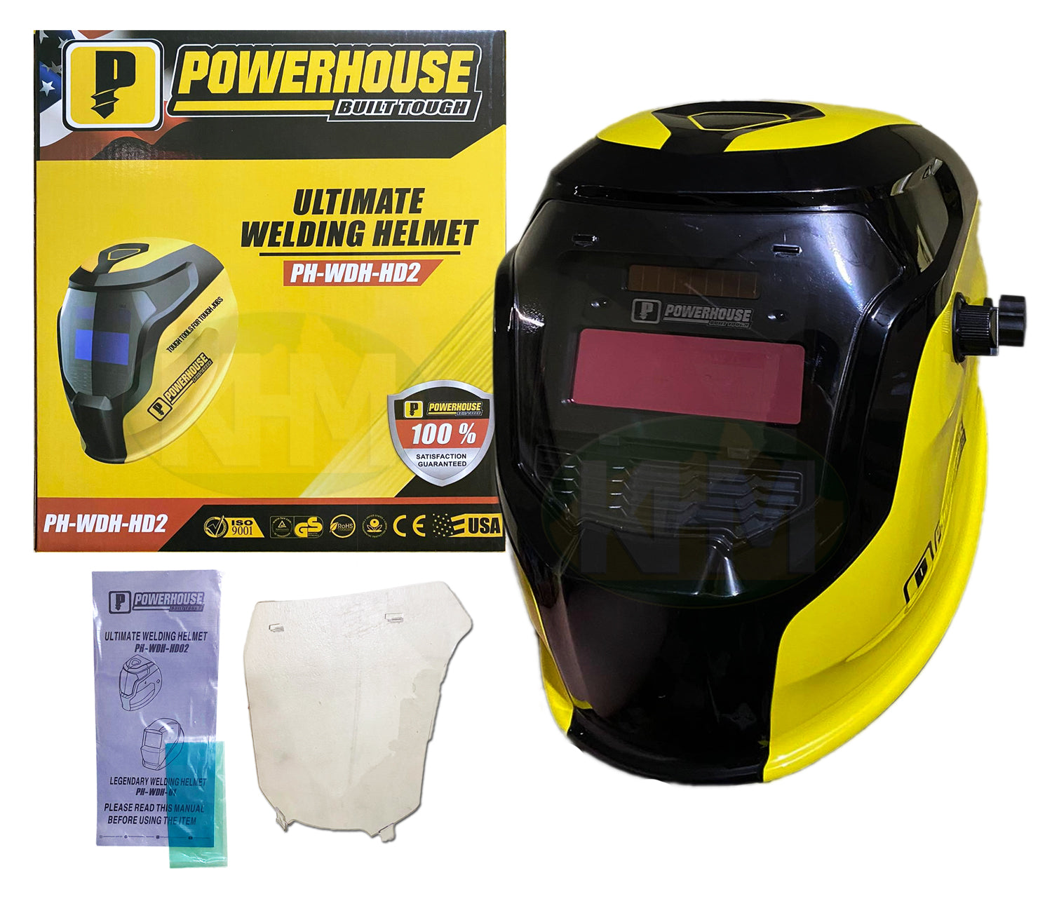 Centrale, Powerhouse PH-WDH-02 Casque de soudage auto-obscurcissant