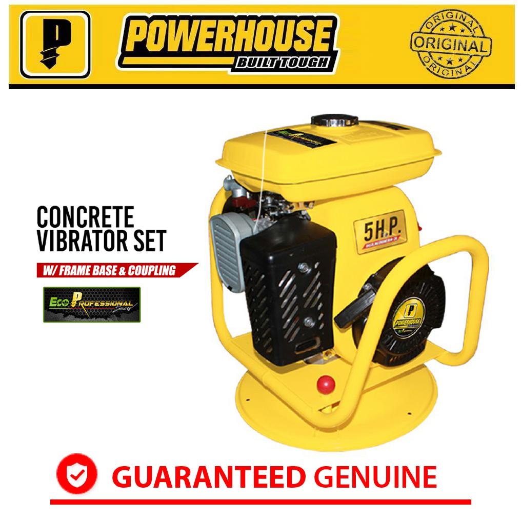 Centrale, Powerhouse ROB20 Vibrateur à béton à moteur 5HP