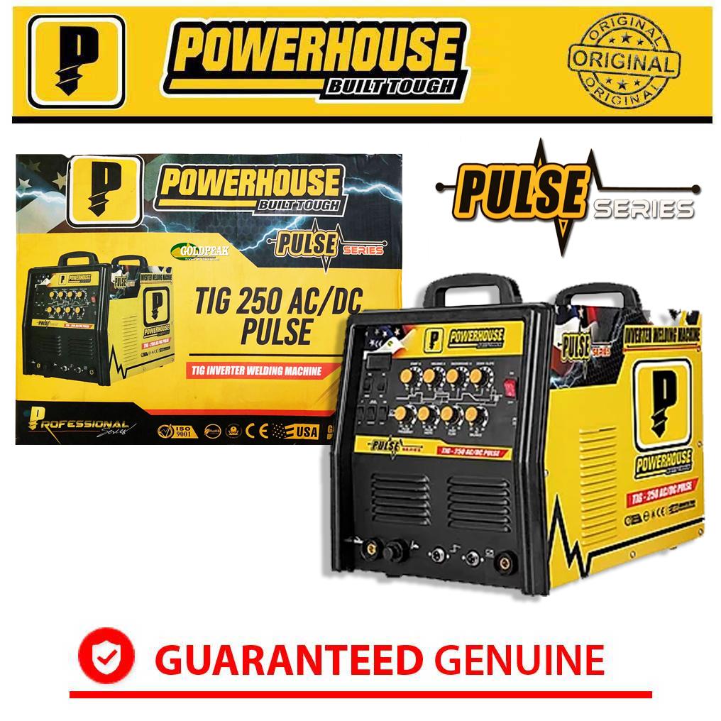 Centrale, Powerhouse TIG250 PULSE 2in1 (TIG/MMA) Machine à souder à onduleur AC/DC