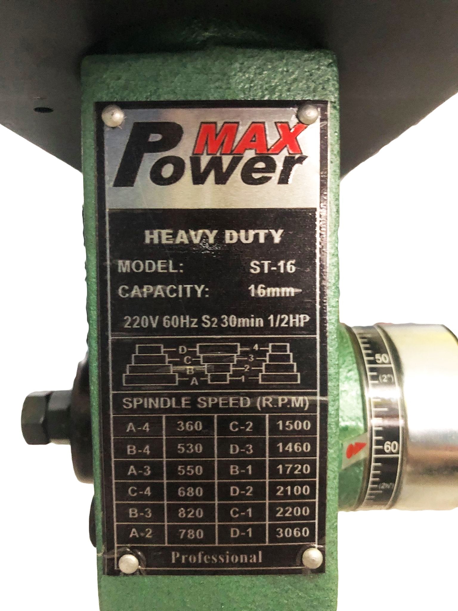 Powermax, Powermax ST-16 Perceuse à colonne