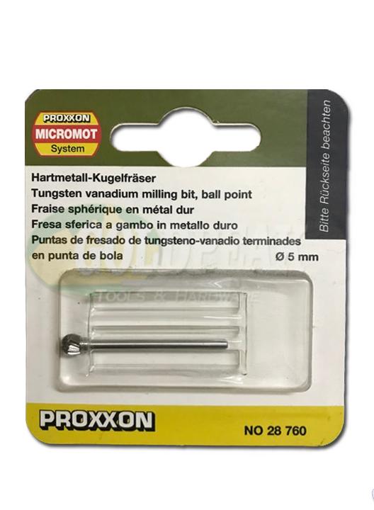 Proxxon, Proxxon 28-760 Fraise en tungstène et vanadium (pointe bille)