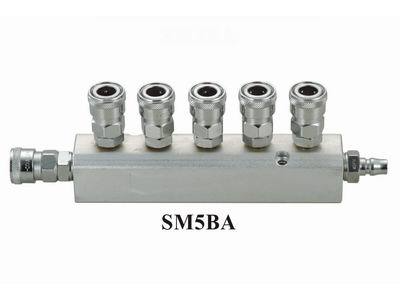 THB, Raccord rapide THB SM5BA - Manifold / Multi Coupling (droit 5 voies) [High Flow] (en anglais)