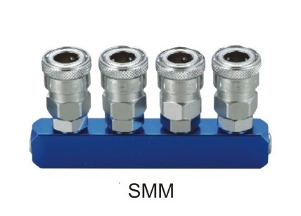 THB, Raccord rapide THB SMM - Manifold / Multi Coupling (droit 4 voies)