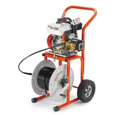 Ridgid, Ridgid KJ-2200 Jet d'eau / Machine à nettoyer les drains