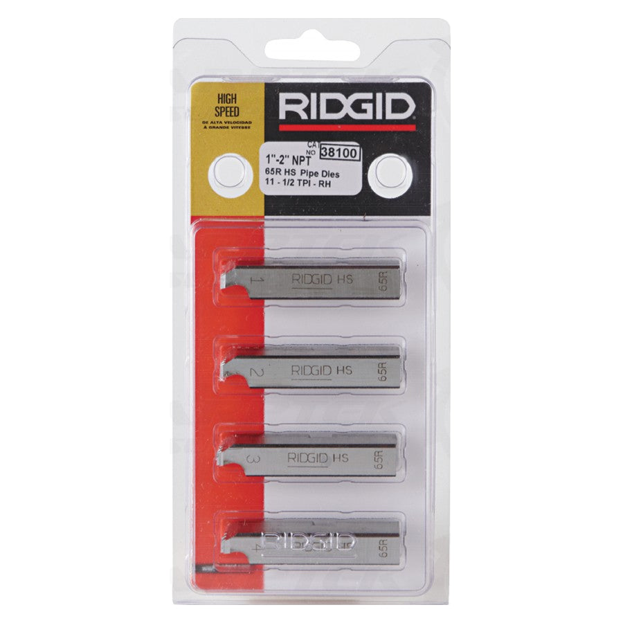 Ridgid, Ridgid Receding Threader Pipe Die for 65R-C & 65R-TC Ratchet Threader (en anglais seulement)