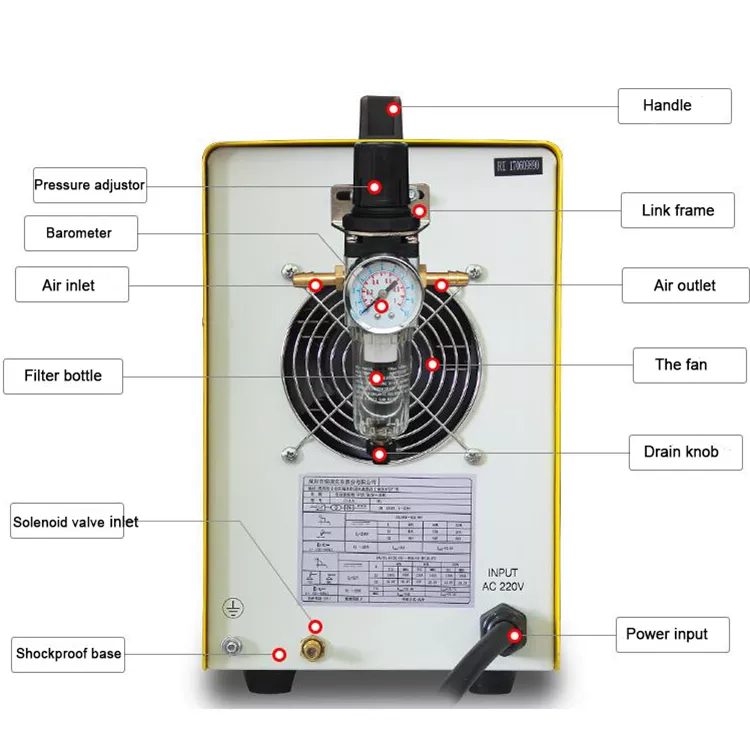 Rilon, Rilon CT416 Machine de soudage multi procédés 3 en 1 (MMA/TIG/CUT)