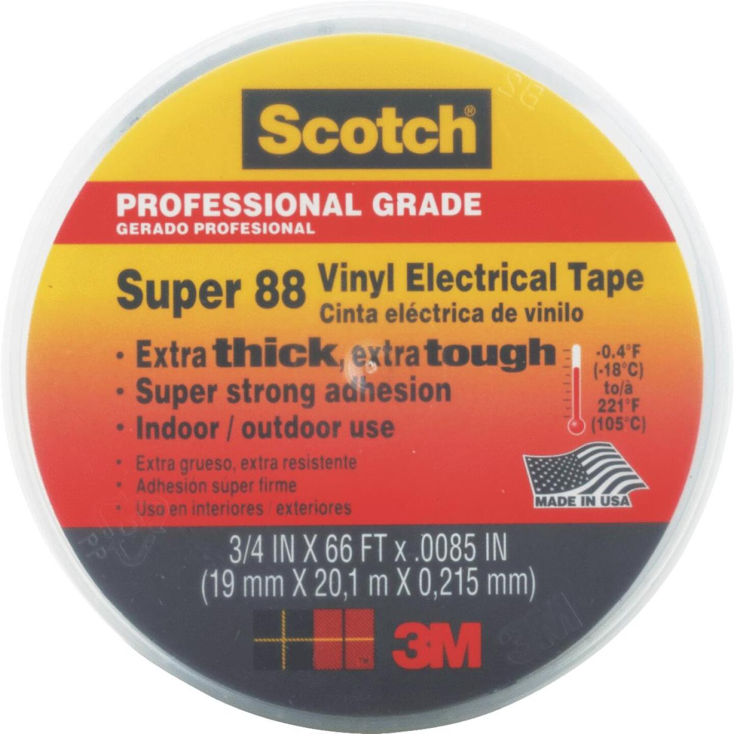 3M, Ruban électrique 3M Scotch résistant aux intempéries 3/4 po x 66 pi