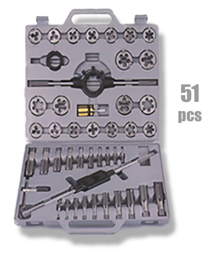 SKS, S-Ks Tap & Die Set (51pcs) Alloy Steel