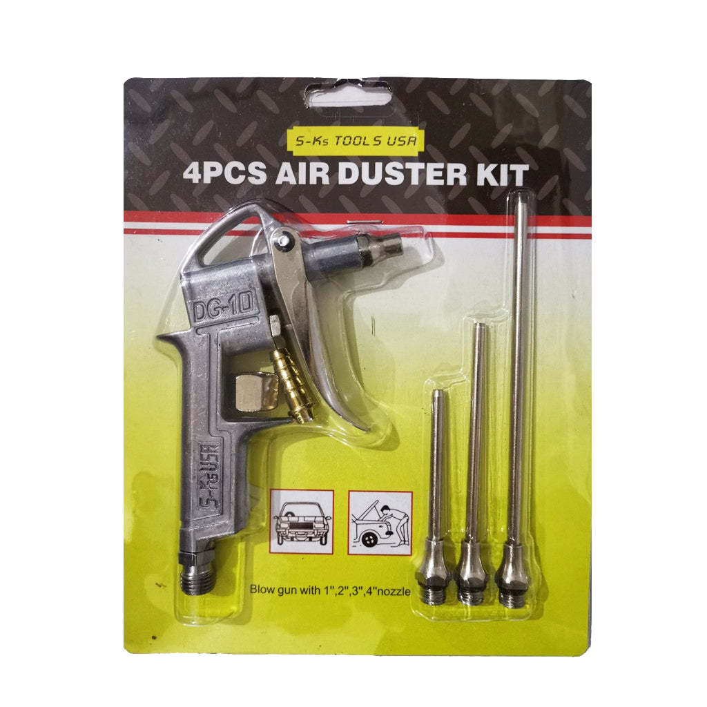 S-Ks Tools USA, S-Ks Tools Air Duster 4pcs. Kit de buses (ADG-4 / DG-10 )