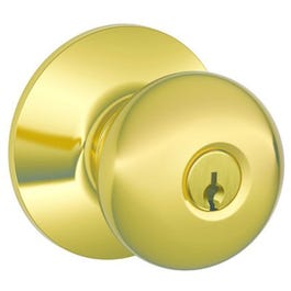 Schlage, Serrure d'entrée Bright Brass Plymouth Design