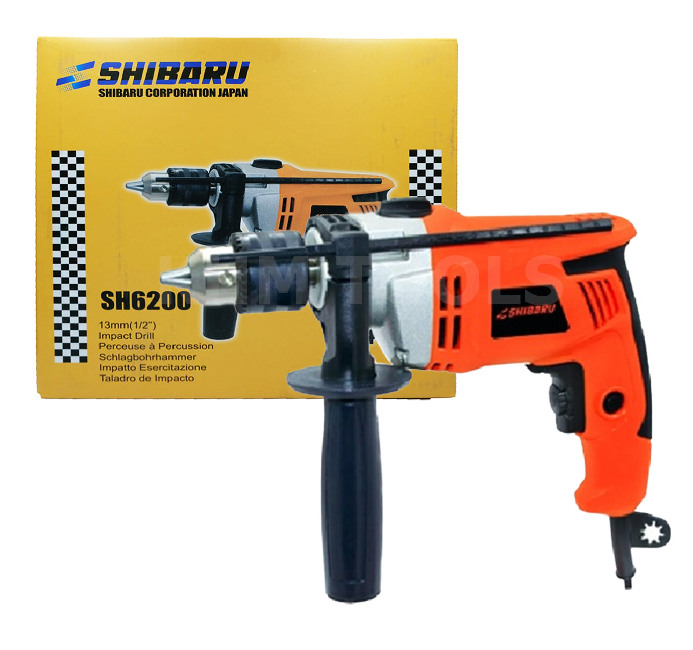 Shibaru, Shibaru SH6200 Marteau / perceuse à percussion 13mm 850W