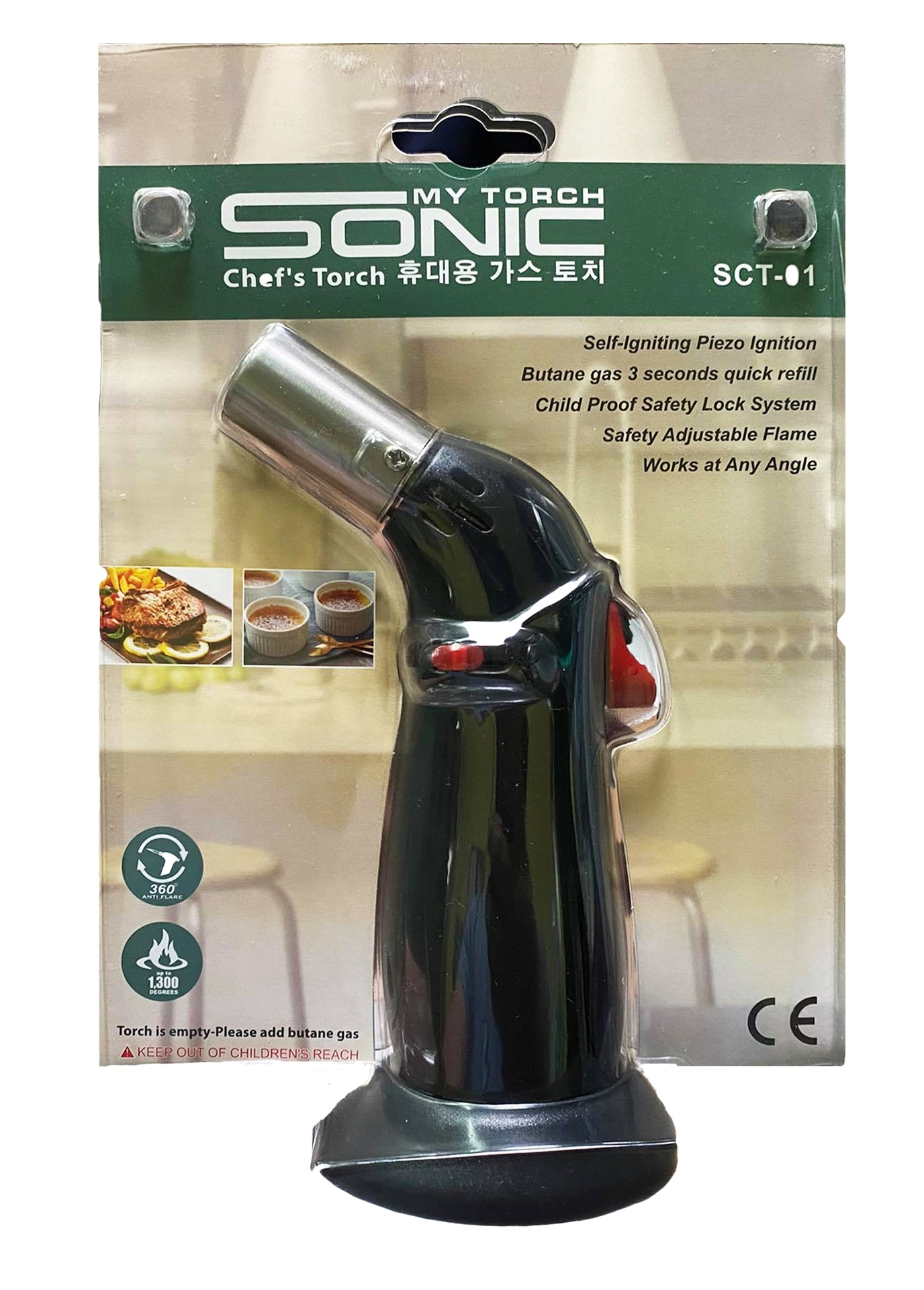 Sonique, Sonic SCT-01 Torche de chef (alimentée au butane)