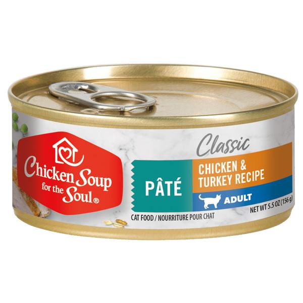 Soupe de poulet pour l'âme, Soupe de poulet pour l'âme adulte, nourriture en conserve pour chats