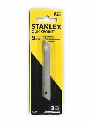 Stanley, Stanley 11-300 Spare Snap Off Cutter Knife Blade Refill 9mm