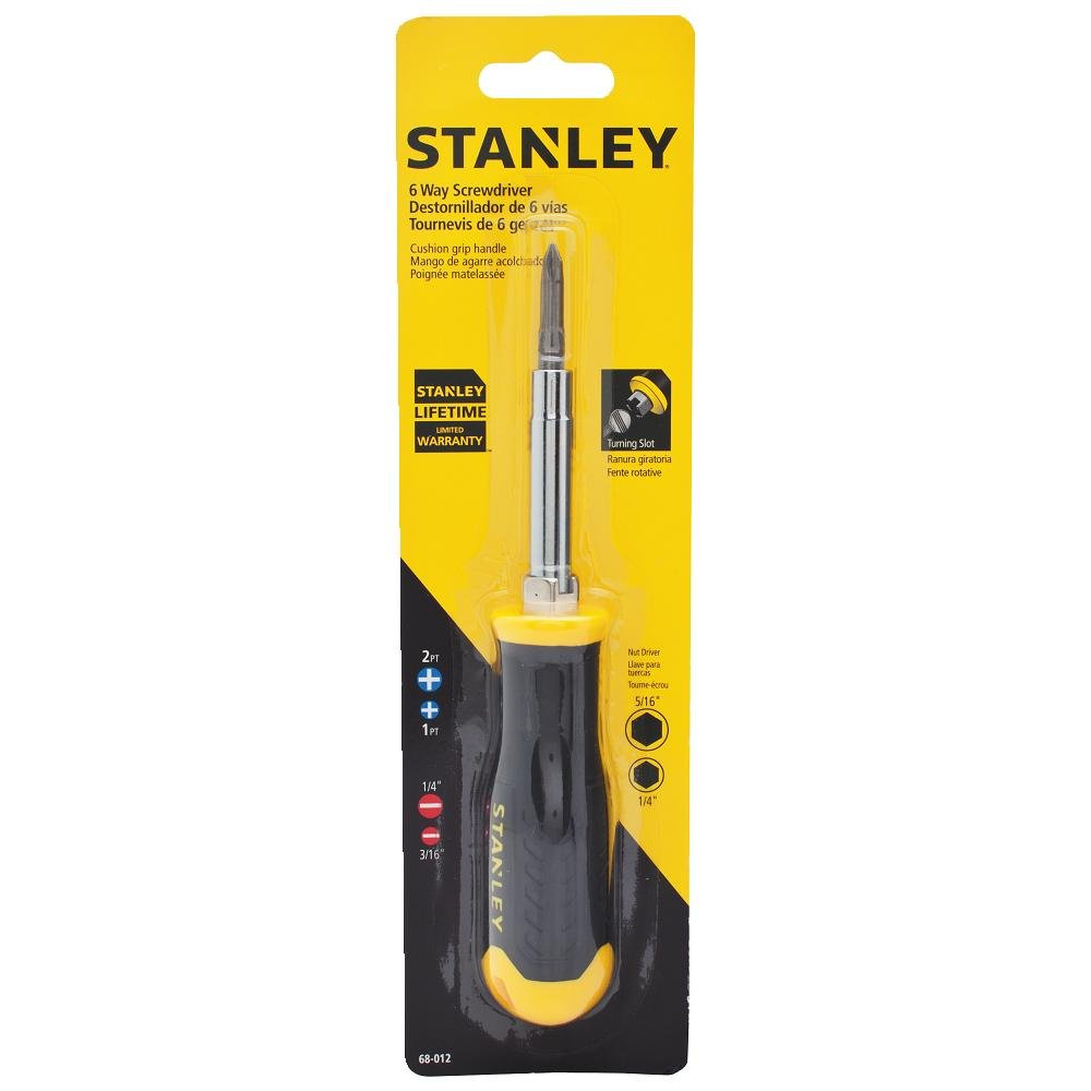 Stanley, Stanley 68-704 Tournevis à cliquet interchangeable (multi embouts)