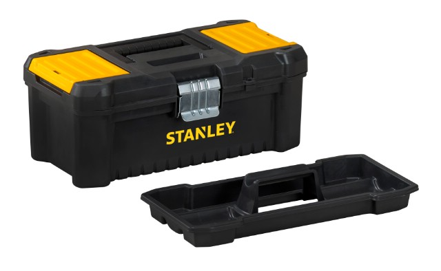 Stanley, Stanley 75-515 Metal Latch Plastic Tool Box 12.5" (Essential)