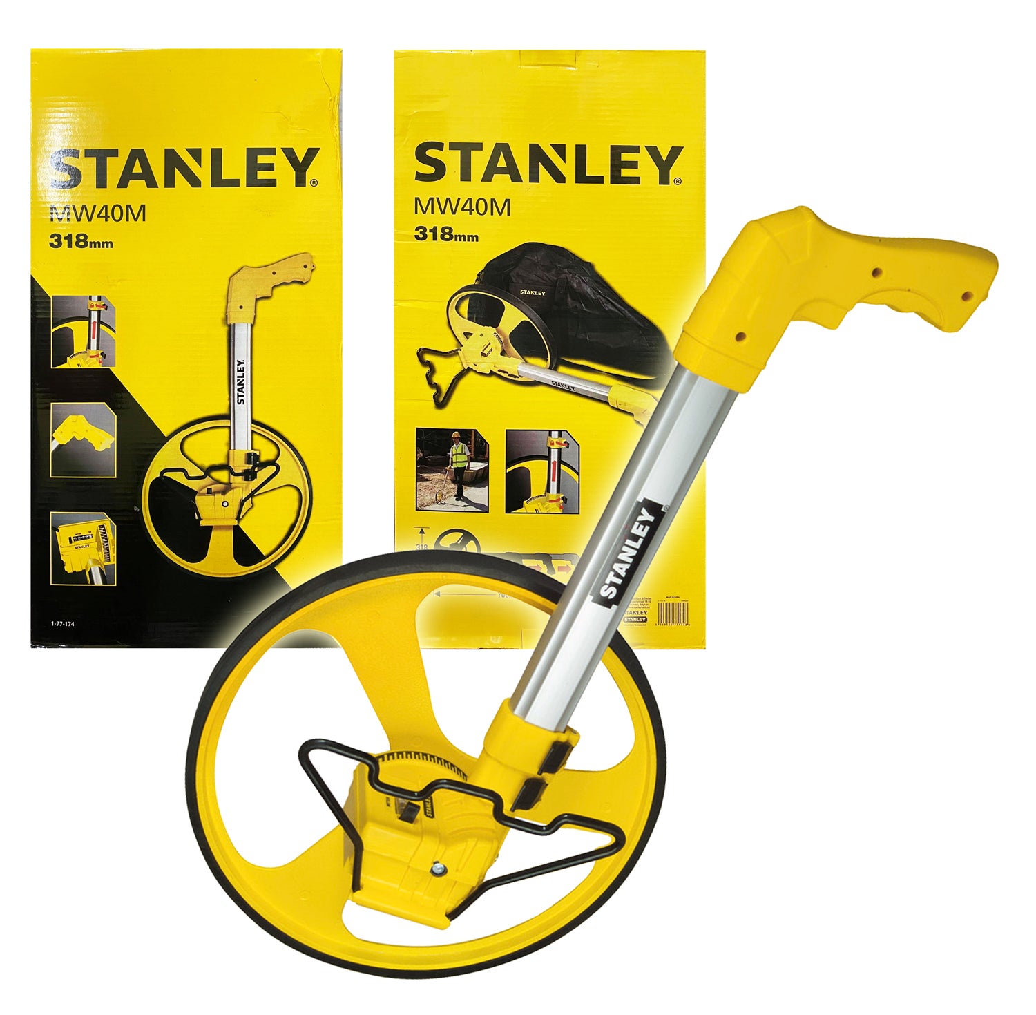 Stanley, Stanley MW40M Roue de mesure / Mesure à pied (77-174)