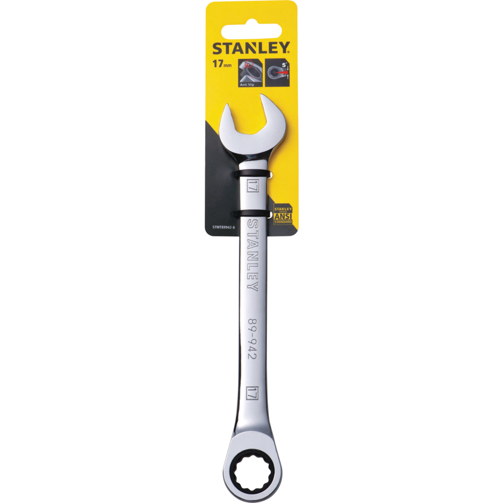 Stanley, Stanley Reversible Gear Ratcheting Combination Wrench (Loose)