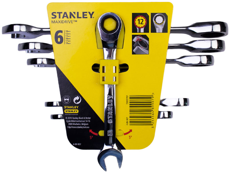 Stanley, Stanley Reversible Gear Ratcheting Combination Wrench Set