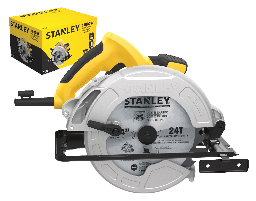 Stanley, Stanley SC16 Scie circulaire 7-1/4" 1600W