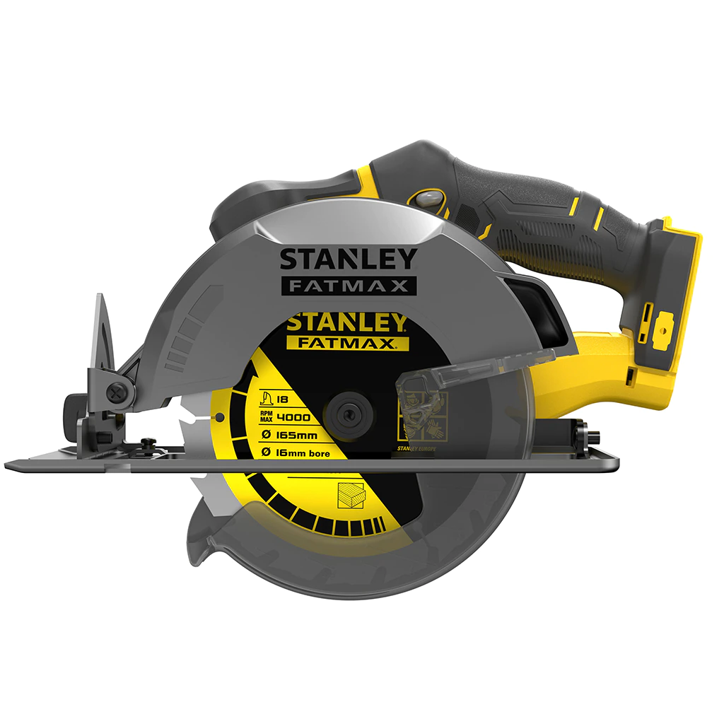 Stanley, Stanley SCC500 Scie circulaire sans fil 20V 6-1/2" (nue)