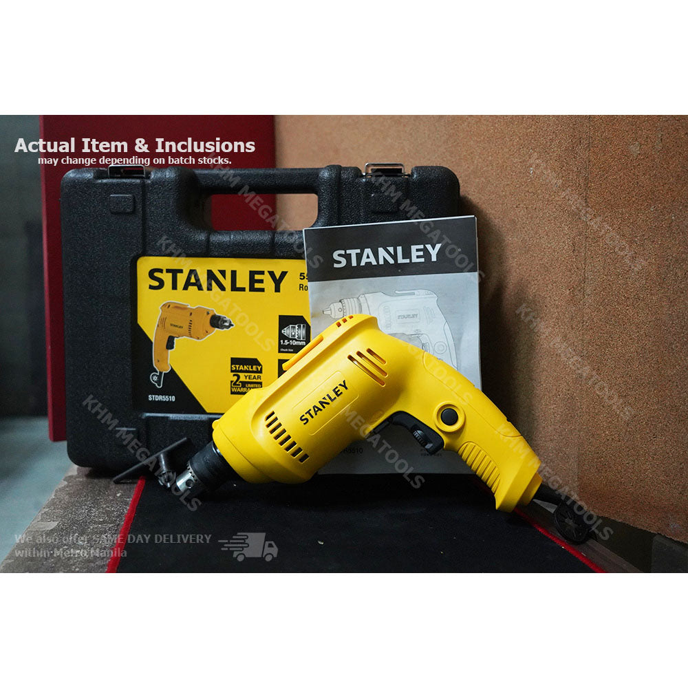 Stanley, Stanley STDR5510 Perceuse à main 10mm 550W