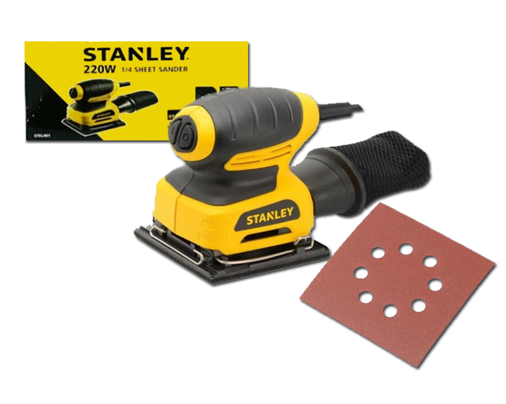 Stanley, Stanley STEL 401-B1 Ponceuse orbitale / de finition 220W