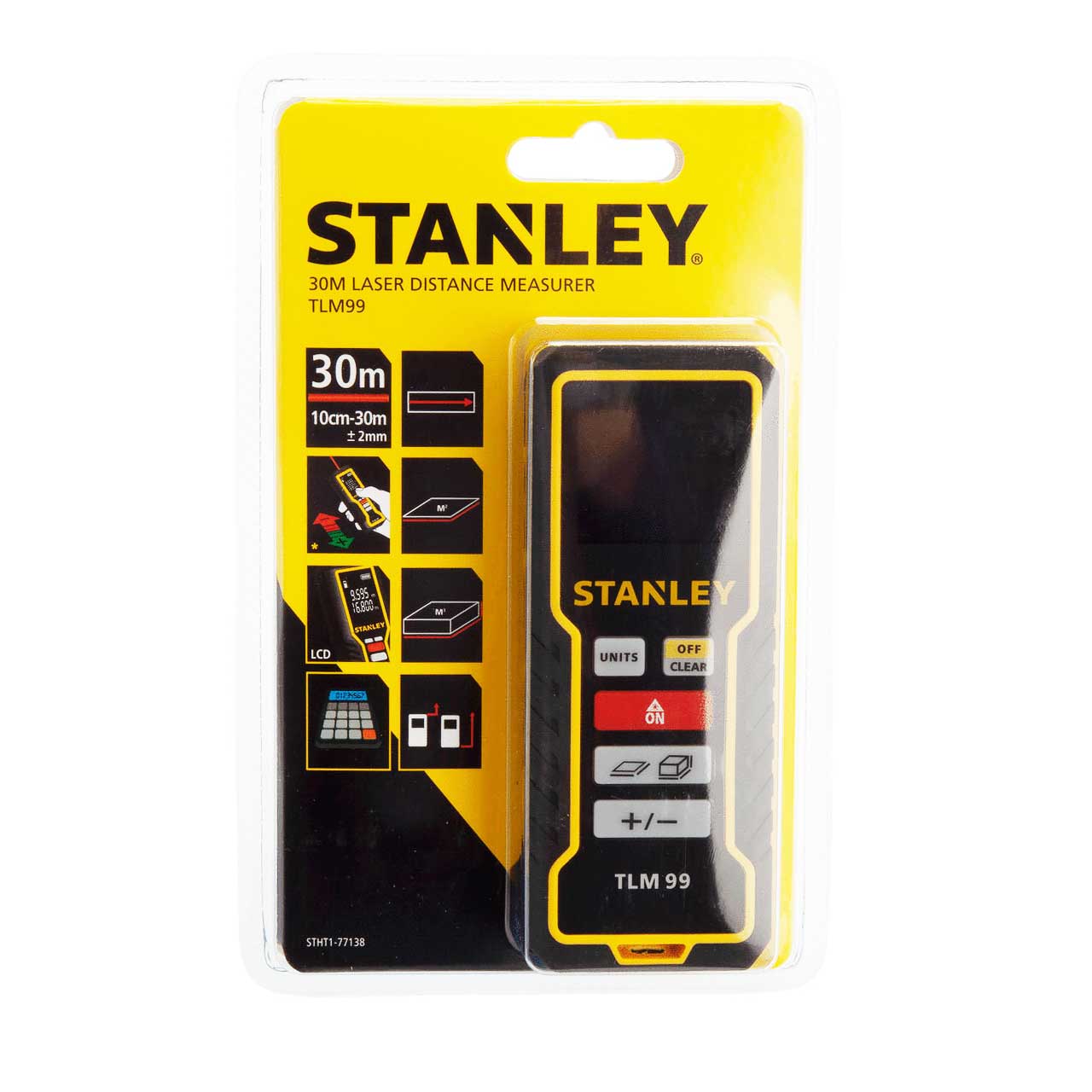 Stanley, Stanley TLM99 Télémètre laser / télémètre [30 mètres] (77-138)