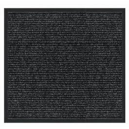 Multy Home, Tapis de course, Heavy-Duty Platinum, Charcoal Polypropylene, 3 x 4-Ft.