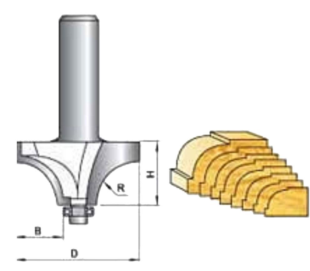 Tatara, Tatara Beading Router Bits with Bearing (fraises à perler avec roulement)