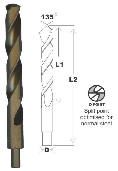 Tatara, Tatara Cobalt Half Shank Drill Bit