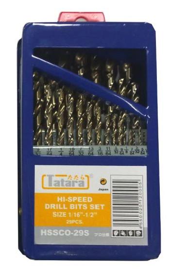 Tatara, Tatara HSS-Co Drill Bit Set