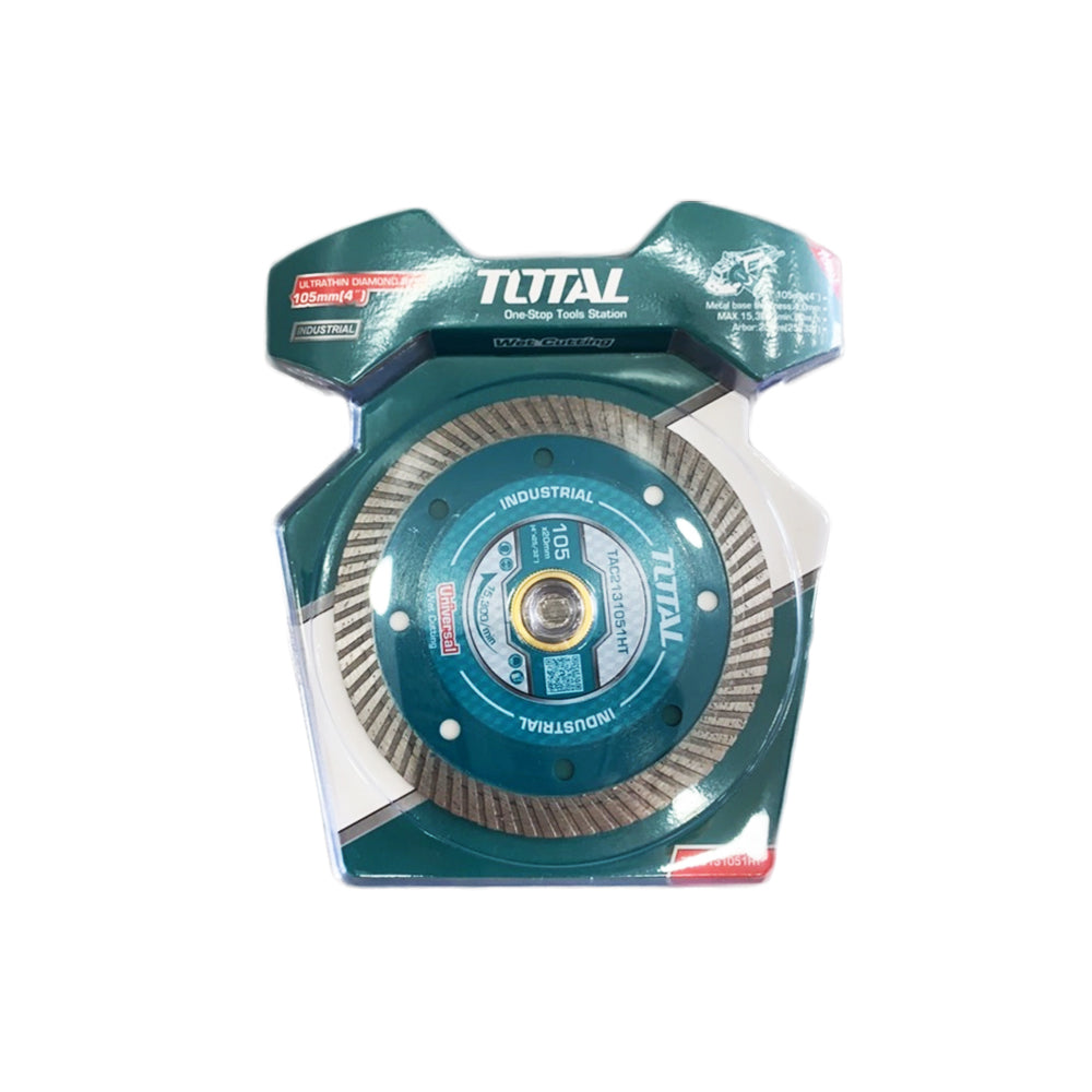 Total, Total TAC2131051HT Disque à tronçonner diamanté 4" (ultra fin)